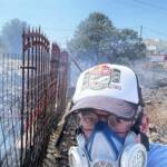 Aus dem Meer zum Brandeinsatz