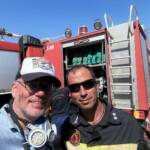 Aus dem Meer zum Brandeinsatz