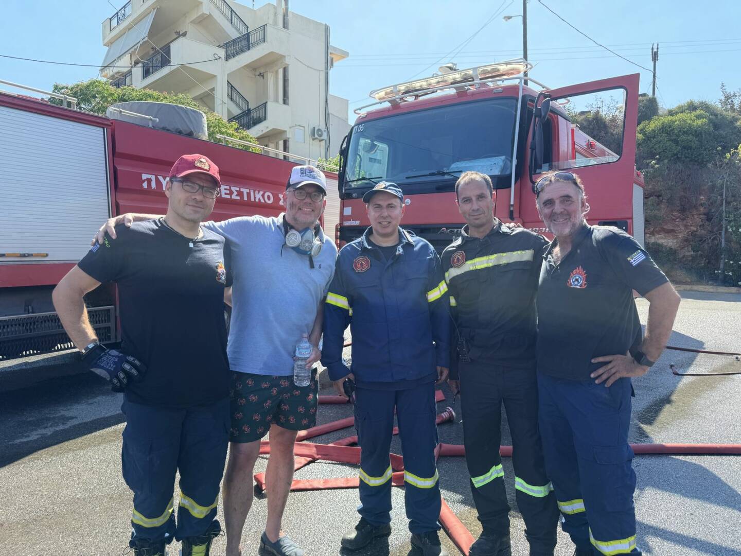 AFKDO Mondsee: OÖ Feuerwehrmann – aus dem Meer zum Brandeinsatz