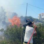 Aus dem Meer zum Brandeinsatz