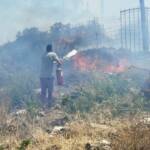 Aus dem Meer zum Brandeinsatz