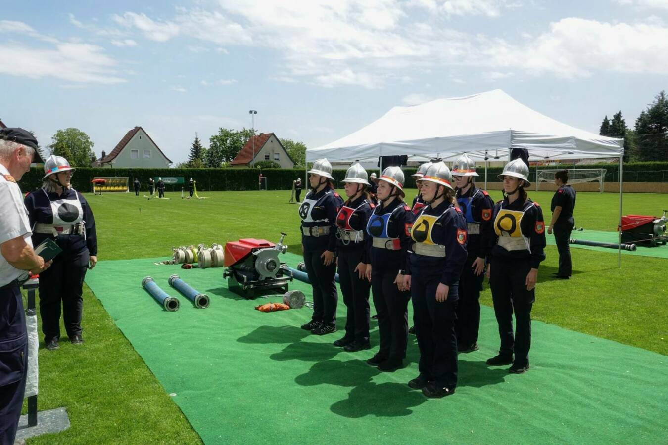 Bezirksfeuerwehr-Leistungsbewerbe in Zillingdorf