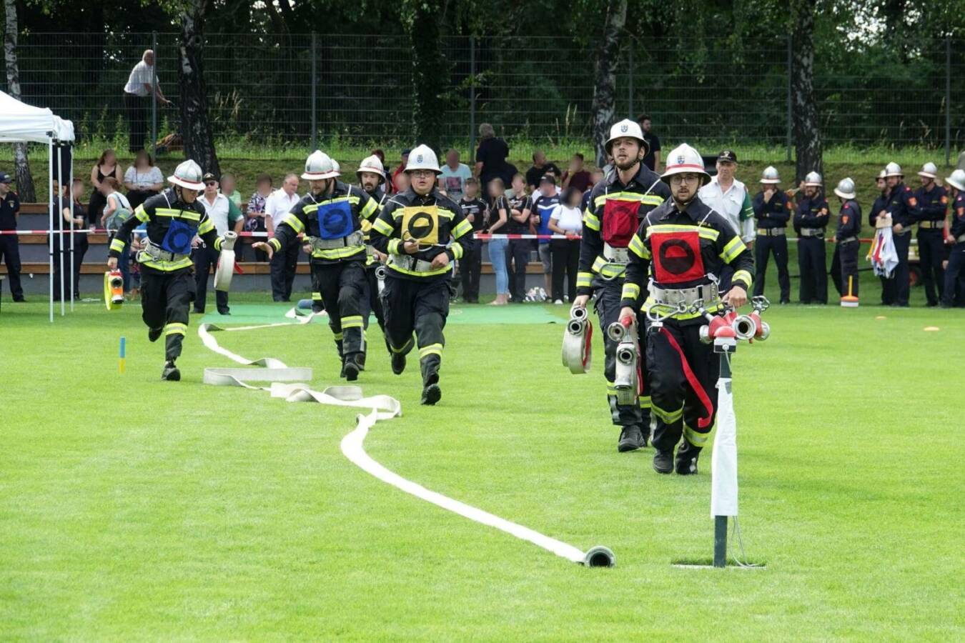 Bezirksfeuerwehr-Leistungsbewerbe in Zillingdorf