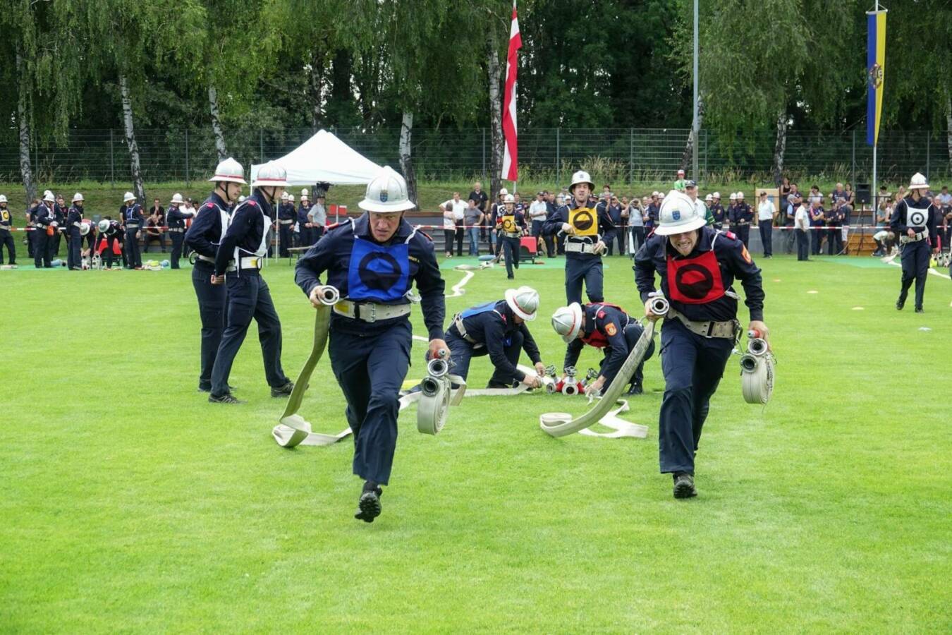 Bezirksfeuerwehr-Leistungsbewerbe in Zillingdorf