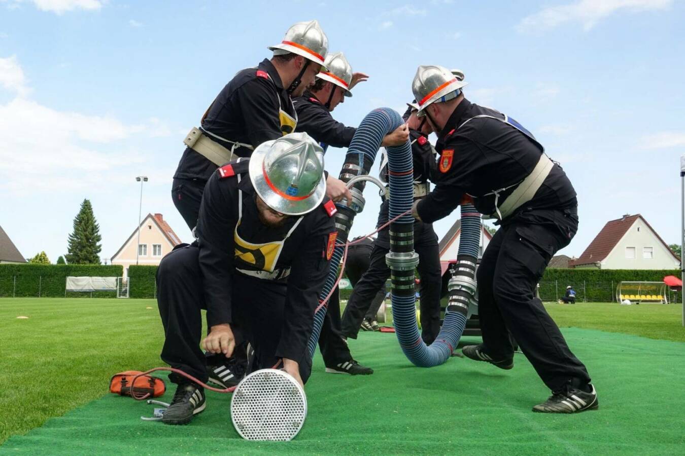 Bezirksfeuerwehr-Leistungsbewerbe in Zillingdorf