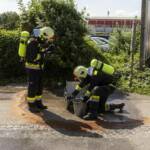 Brand in Batterielagerraum in Wohnhausanlage