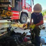 Übung der Feuerwehrjugend Guttaring und Althofen