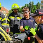 Übung der Feuerwehrjugend Guttaring und Althofen