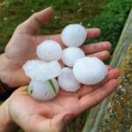 Katastrophales Hagelunwetter in Waldkirchen an der Thaya