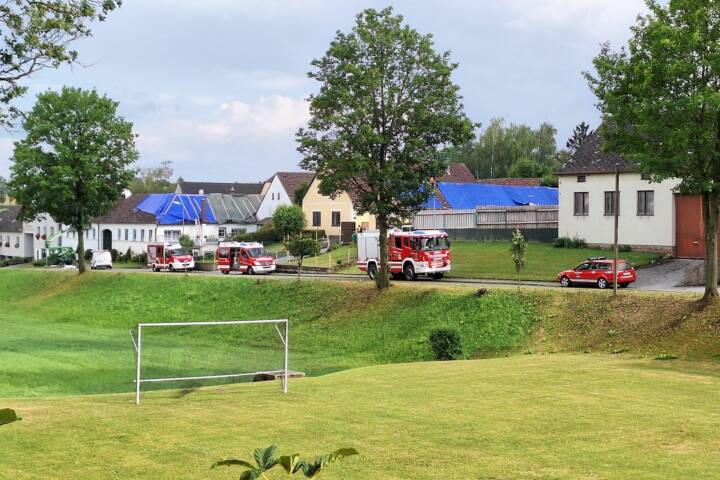 BFK Waidhofen/Thaya: Katastrophales Hagelunwetter