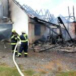 Wirtschaftsgebäudebrand in Sankt Martin an der Raab