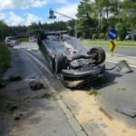 PKW - Unfall auf der B84 Seeblickstraße