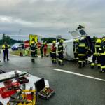Tödlicher Verkehrsunfall auf Rastplatz