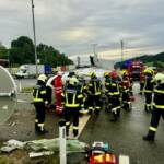 Tödlicher Verkehrsunfall auf Rastplatz