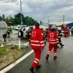 Tödlicher Verkehrsunfall auf Rastplatz