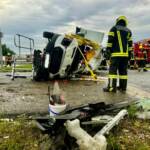 Tödlicher Verkehrsunfall auf Rastplatz