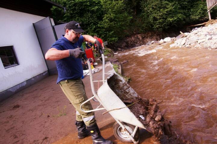 LFV Kärnten: KAT-Zug 5 unterstützt nach Unwetter im Lavanttal