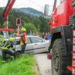 PKW mit Kran geborgen, Urlaub gerettet