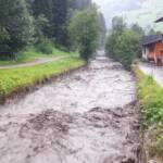 Unwetter in Tirol - Hochwassereinsatz