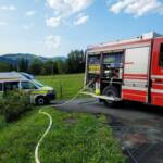 Heckenbrand in Hollenegg