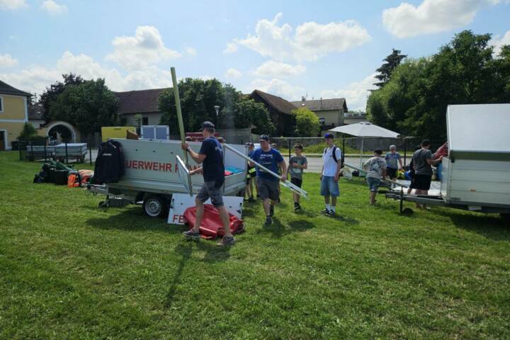 HFW Bad Ischl: Feuerwehrjugendlager in Vorchdorf