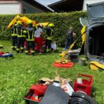 Schwerer Verkehrsunfall bei Oberwang