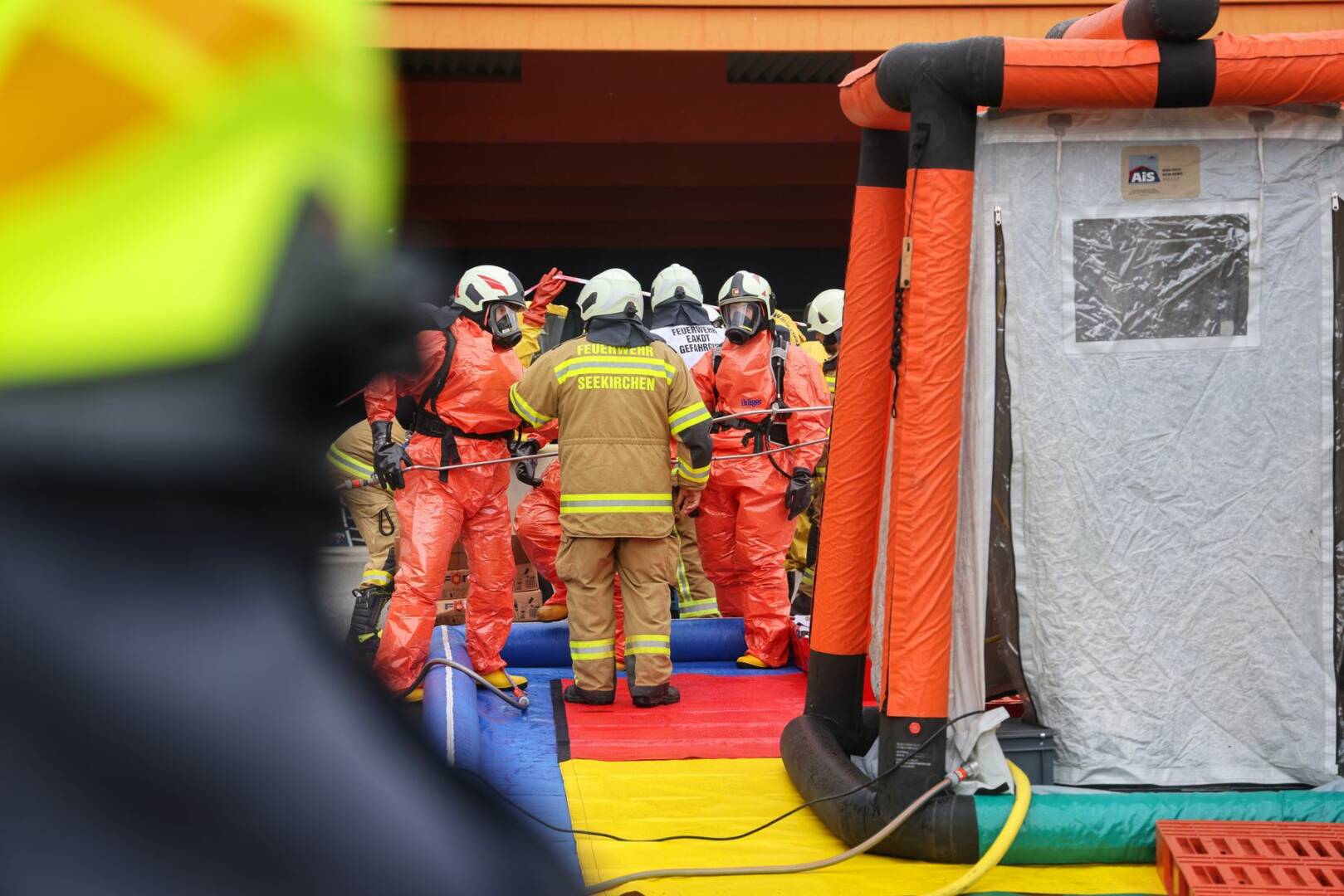 BFKDO Flachgau: Gefahrguteinsatz in der Gemeinde Thalgau
