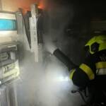 Balkon- und Trafobrand rasch gelöscht