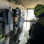 HFW Villach: Balkon- und Trafobrand rasch gelöscht