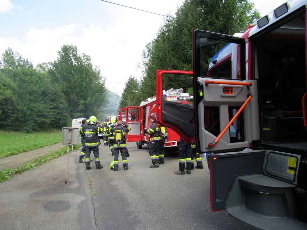 BFV Leoben: Gartenhüttenbrand in Leoben