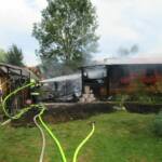 Gartenhüttenbrand in Leoben