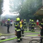 Gartenhüttenbrand in Leoben