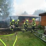 Gartenhüttenbrand in Leoben