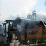 Gartenhüttenbrand in Leoben