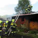 Gartenhüttenbrand in Leoben