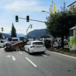 HFW Villach: Verkehrsunfall mit drei Fahrzeugen