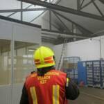 Brand Elektroanlage in Industriebetrieb