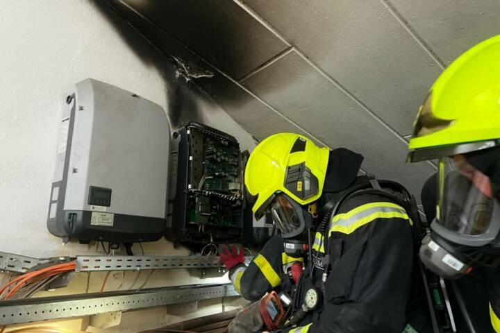 Brand Elektroanlage in Industriebetrieb