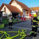 Garagenbrand in Feisternitz