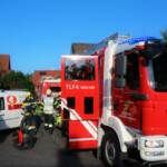 Garagenbrand in Feisternitz
