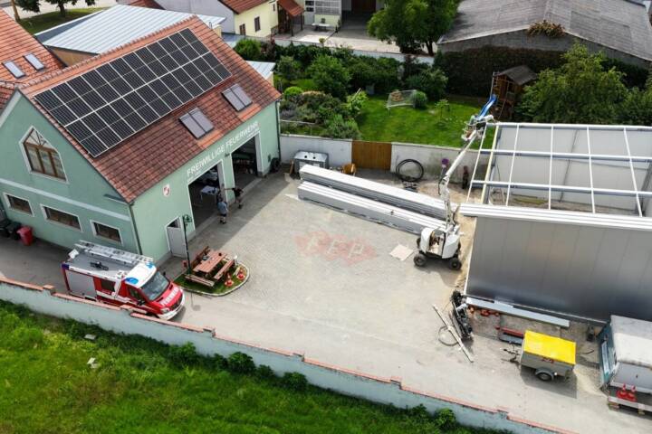 FF Pettendorf: Planung und Bau der KAT-Halle