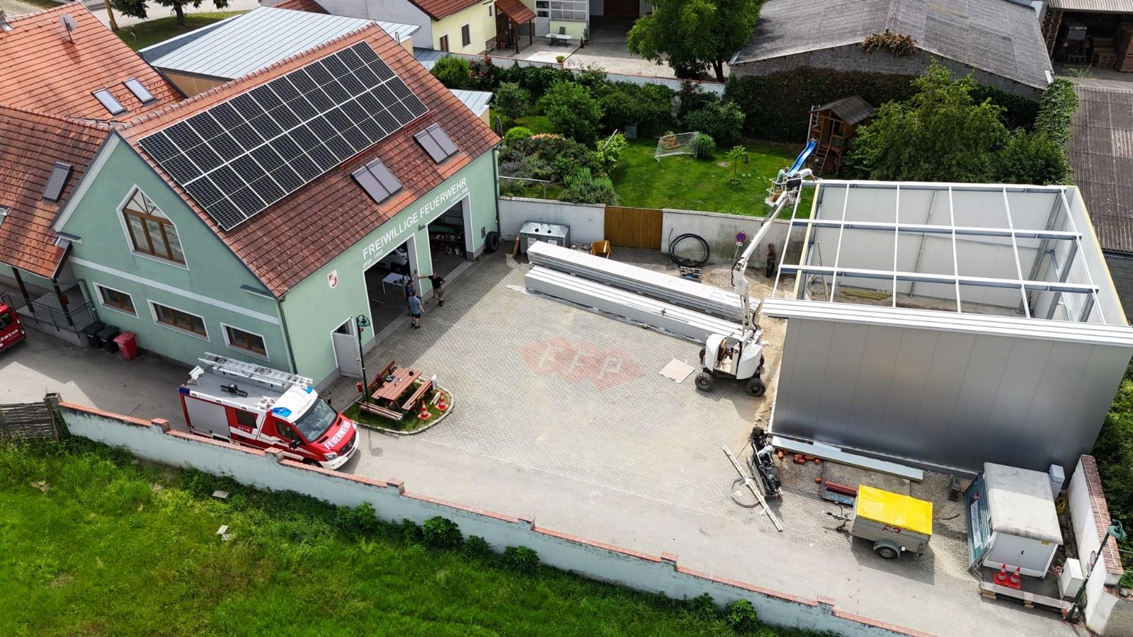 FF Pettendorf: Planung und Bau der KAT-Halle