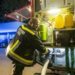 Entstehungsbrand durch Ersthelfer gelöscht