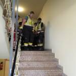 Menschenrettung mittels Schwerlasttrage