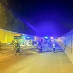 Diesel flutet die A1 bei Oberwang