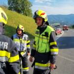 Zwei Verkehrsunfälle auf der B76