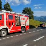 Zwei Verkehrsunfälle auf der B76