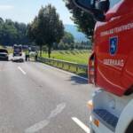 Zwei Verkehrsunfälle auf der B76