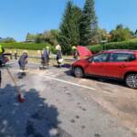Zwei Verkehrsunfälle auf der B76