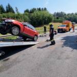 Zwei Verkehrsunfälle auf der B76